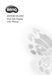 BenQ BenQ DL550C Digital Signage User Manual