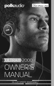 Polk Audio UltraFit 2000 UltraFit 2000 Owner's Manual
