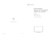 Westinghouse LTV46W1 User Manual