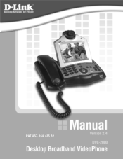 D-Link DVC 2000 Product Manual