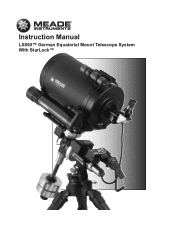 Meade LX850-ACF 14 inch User Manual