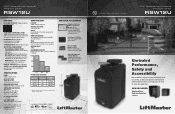 LiftMaster RSW12U RSW12U Sell Sheet Manual