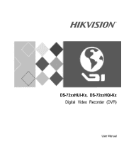 Hikvision DS-7216HQHI-K2 User Manual