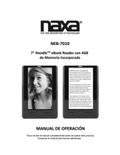 Naxa NEB-7010 NEB-7010 Spanish Manual