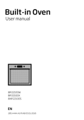Beko BXIF22100 Owners Manual