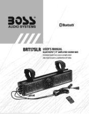 Boss Audio BRT17SLR User Manual