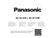 Panasonic RZ-B310W Safety Information
