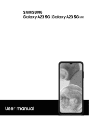 Samsung Galaxy A23 5G UW Verizon User Manual