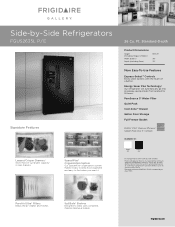 Frigidaire FGUS2635LE Product Specifications Sheet (English)
