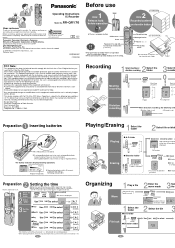Panasonic RRQR170 RRQR170 User Guide