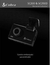 Cobra SC 200D Main Product Image Drive Smarter Apple Carplay update SC 200D Manual - French