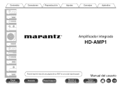 Marantz HD-AMP1 Owner s Manual in Spanish