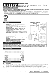 Sealey SPP02 Instruction Manual