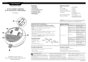 CyberPower CPS160PPB2U User Manual
