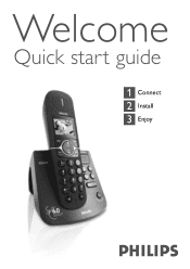 Philips CD6451B Quick start guide