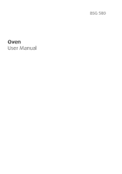 Beko BSG580 User Manual