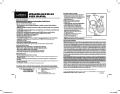 HoMedics HMDX-GO-2 User Manual