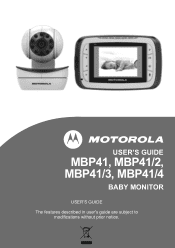 Motorola MBP41 User Guide