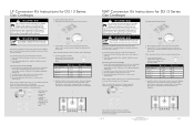 Viking RVGC33615BSS LP/Propane Conversion Kit - RDLPKC - Installation Instructions