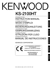 Kenwood KS-2100HT User Manual