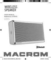 Macrom M-BTP50 User manual (Italian-English)