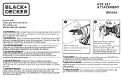 Black & Decker BDCSOA Instruction Manual