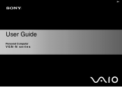 Sony VGN N11S W User Guide