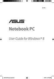 Asus ZenBook UX21A User Guide for English Edition