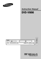 Samsung DVD-V9090 User Manual (user Manual) (ver.1.0) (English)