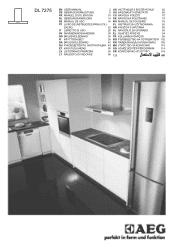 AEG Powerful Motor Integrated 80cm Cooker Hood Stainless Steel DL7275-M9 Product Manual