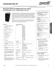 Lantronix SISGM1040-284-LRT SISGM1040-284-LRT Datasheet PDF 223.72 KB