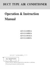 Haier AD182AMBFA User Manual