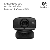 Logitech HD Webcam C510 Getting Started Guide
