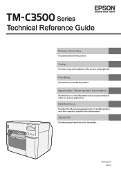 Epson C3500 Technical Reference Guide