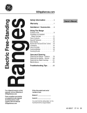 Hotpoint RB780RHSS Use and Care Manual