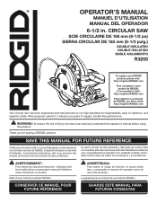 Ridgid R3203 Owners Manual
