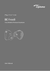 Optoma BE Free8 BEFree8 User Manual