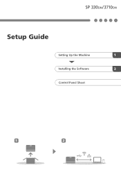 Ricoh SP 330DN Setup Guide
