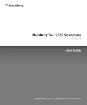 Blackberry TOUR 9630 User Guide
