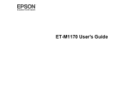 Epson ET-M1170 Users Guide