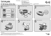 Lexmark X1185 Setup Sheet