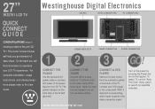 Westinghouse W32701 Quick Start Guide
