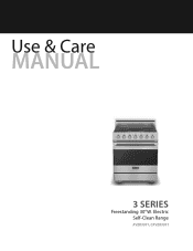 Viking RVER3301 Use and Care Manual