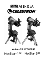 Celestron NexStar 5SE Computerized Telescope NexStar 5 SE Manual (Italian)