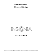 Insignia NS-32D312NA15 User Manual (Français)