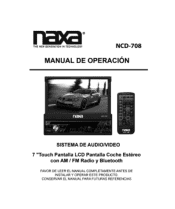 Naxa NCD-708 NCD-708 Spanish Manual