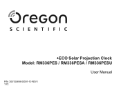 Oregon Scientific RM336PESA User Manual