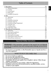 Smeg TRU90P Instruction Manual