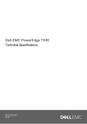 Dell PowerEdge T440 EMC Technical Specifications