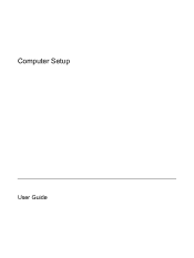Compaq nc2400 Computer Setup
